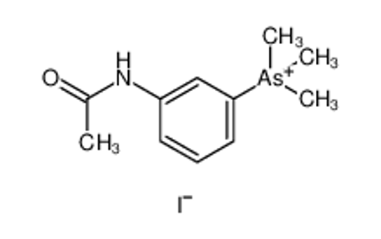 Picture of (3-acetamidophenyl)-trimethylarsanium,iodide
