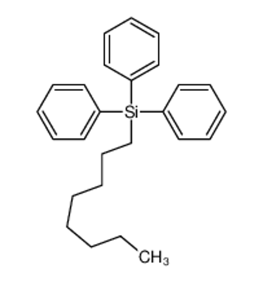 Picture of octyl(triphenyl)silane