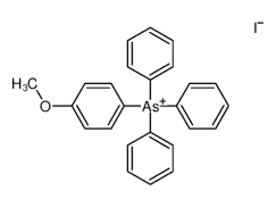 Picture of (4-methoxyphenyl)-triphenylarsanium,iodide