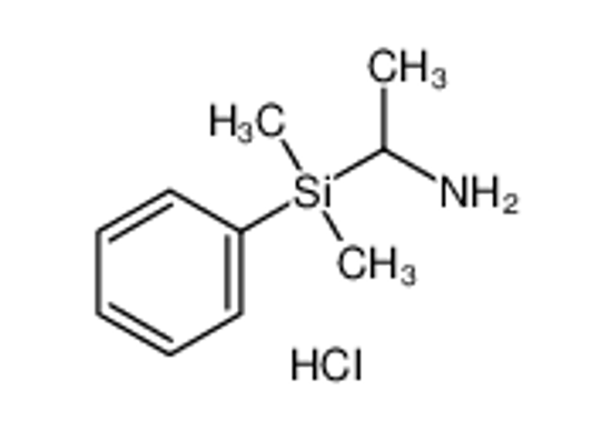 Picture of 1-(dimethyl(phenyl)silyl)ethan-1-amine hydrochloride