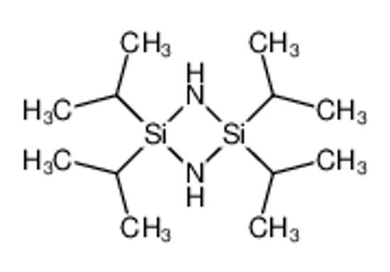 Изображение 2,2,4,4-tetra(propan-2-yl)-1,3,2,4-diazadisiletidine