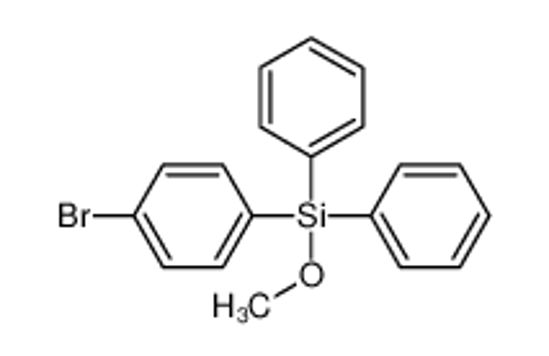 Picture of (4-bromophenyl)-methoxy-diphenylsilane