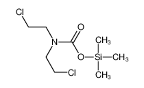 Picture of trimethylsilyl N,N-bis(2-chloroethyl)carbamate