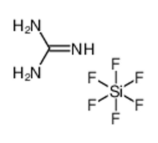 Picture of guanidine compound with hexafluoro-l<sup>6</sup>-silane (1:1)