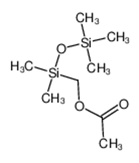 Picture of [dimethyl(trimethylsilyloxy)silyl]methyl acetate