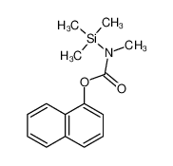 Picture of naphthalen-1-yl N-methyl-N-trimethylsilylcarbamate