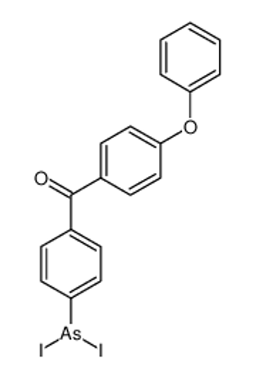 Picture of (4-diiodoarsanylphenyl)-(4-phenoxyphenyl)methanone