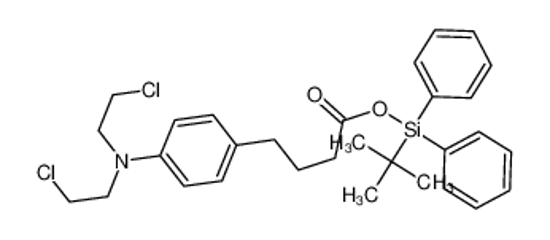 Picture of [tert-butyl(diphenyl)silyl] 4-[4-[bis(2-chloroethyl)amino]phenyl]butanoate
