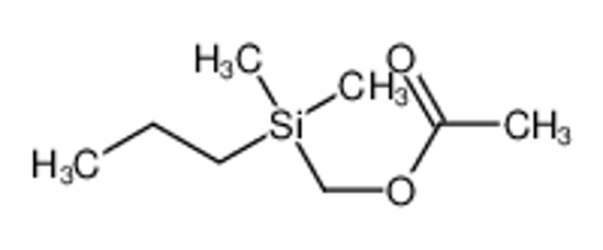 Picture of [dimethyl(propyl)silyl]methyl acetate