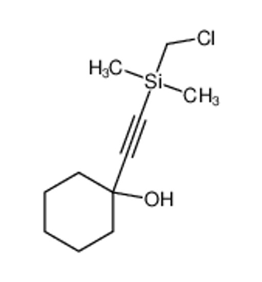 Picture of Cyclohexanol,1-[2-[(chloromethyl)dimethylsilyl]ethynyl]-