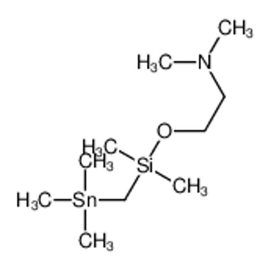 Picture of 2-[dimethyl(trimethylstannylmethyl)silyl]oxy-N,N-dimethylethanamine