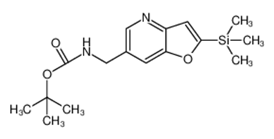 Picture of tert-Butyl (2-(trimethylsilyl)furo[3,2-b]pyridin-6-yl)methylcarbamate