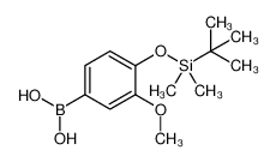 Picture of [4-[tert-butyl(dimethyl)silyl]oxy-3-methoxyphenyl]boronic acid