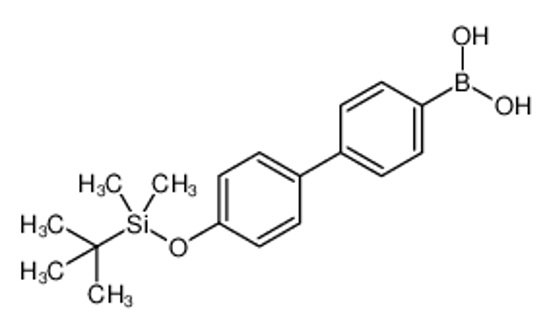 Picture of [4-[4-[tert-butyl(dimethyl)silyl]oxyphenyl]phenyl]boronic acid