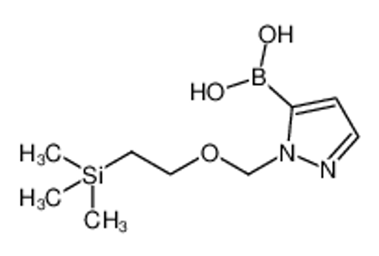 Picture of 1-((2-(Trimethylsilyl)ethoxy)methyl)pyrazole-5-boronic acid