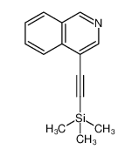 Picture of 2-isoquinolin-4-ylethynyl(trimethyl)silane