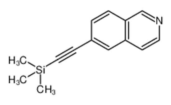 Изображение 2-isoquinolin-6-ylethynyl(trimethyl)silane
