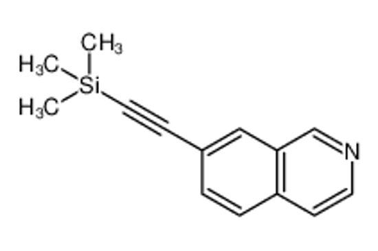 Picture of 2-isoquinolin-7-ylethynyl(trimethyl)silane