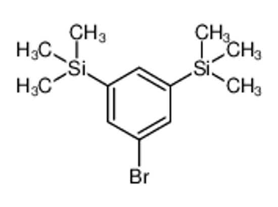 Imagem de (3-bromo-5-trimethylsilylphenyl)-trimethylsilane