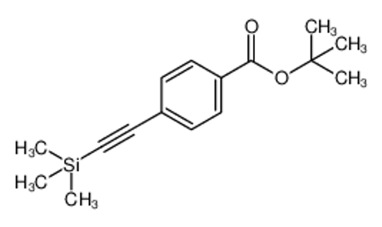 Picture of tert-butyl 4-(2-trimethylsilylethynyl)benzoate
