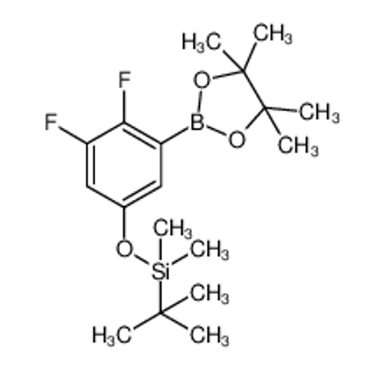 Picture of 5-(t-Butyldimethylsilyloxy)-2,3-difluorophenylboronic acid, pinacol ester