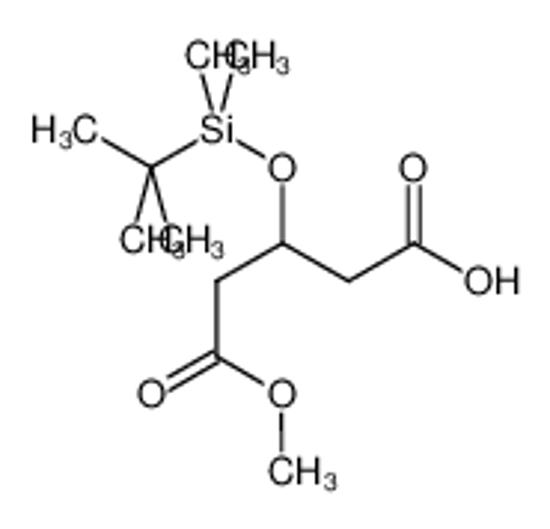 Picture of 3-[[(1,1-DIMETHYL)DIMETHYLSILY]OXY]PENTANEDIOIC ACID MONOMETHYL ESTER