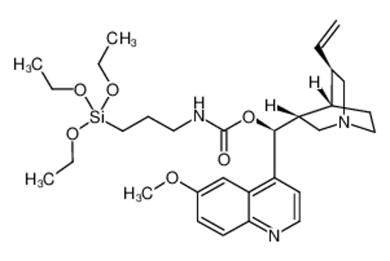Picture of (R)-N-TRIETHOXYSILYLPROPYL-O-QUININEURETHANE