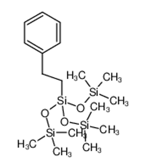 Picture of trimethyl-[2-phenylethyl-bis(trimethylsilyloxy)silyl]oxysilane