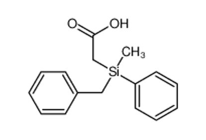 Picture of (+)-BENZYLMETHYLPHENYLSILYLACETIC ACID