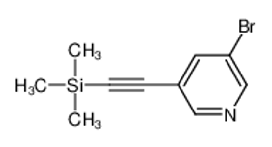 Picture of 2-(5-bromopyridin-3-yl)ethynyl-trimethylsilane
