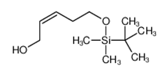 Picture of (2E)-5-{[Dimethyl(2-methyl-2-propanyl)silyl]oxy}-2-penten-1-ol