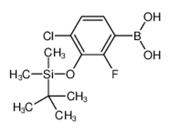 Picture of [3-[tert-butyl(dimethyl)silyl]oxy-4-chloro-2-fluorophenyl]boronic acid