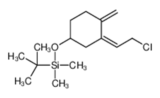 Picture of {[(3Z)-3-(2-Chloroethylidene)-4-methylenecyclohexyl]oxy}(dimethyl )(2-methyl-2-propanyl)silane