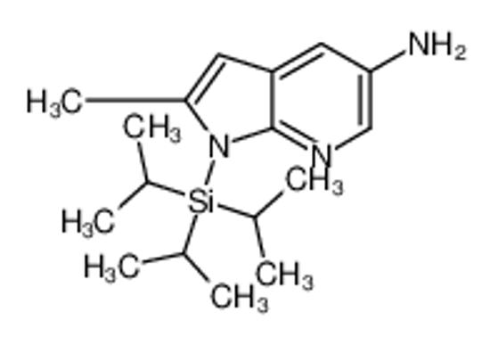 Изображение 2-methyl-1-tri(propan-2-yl)silylpyrrolo[2,3-b]pyridin-5-amine