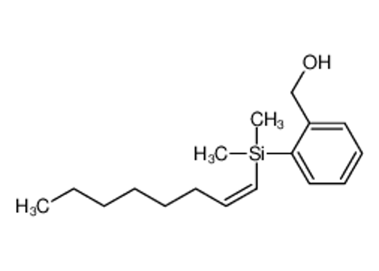 Picture of (2-{Dimethyl[(1E)-1-octen-1-yl]silyl}phenyl)methanol