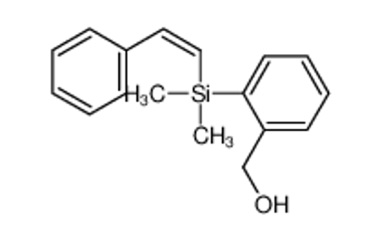 Изображение (2-{Dimethyl[(E)-2-phenylvinyl]silyl}phenyl)methanol