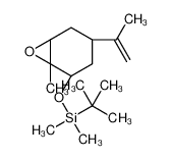 Picture of tert-butyl-dimethyl-[[(1R,3R,5R,6R)-6-methyl-3-prop-1-en-2-yl-7-oxabicyclo[4.1.0]heptan-5-yl]oxy]silane