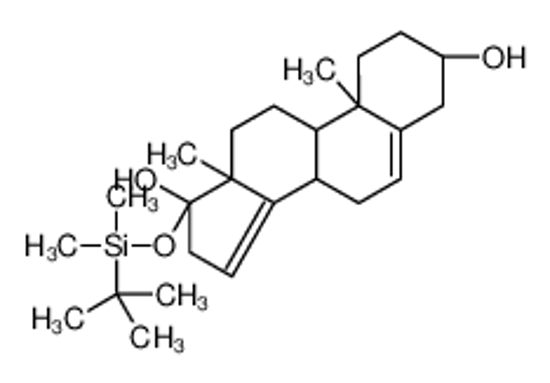 Picture of 17-O-tert-Butyldimethylsilyl 5,14-Androstadiene-3β,17β-diol