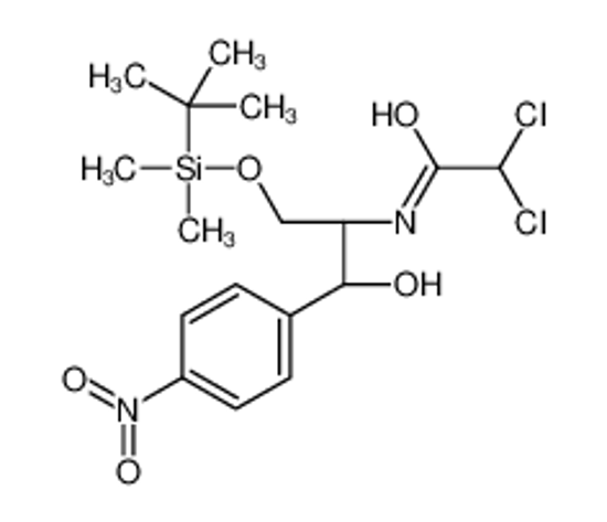 Picture of N-[(1R,2R)-3-[tert-butyl(dimethyl)silyl]oxy-1-hydroxy-1-(4-nitrophenyl)propan-2-yl]-2,2-dichloroacetamide