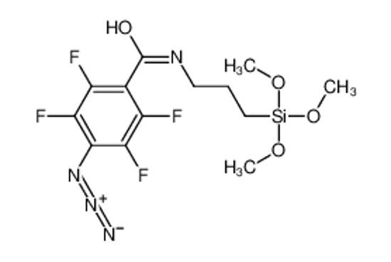 Picture of N-(3-Trimethoxysilylpropyl)-4-azido-2,3,5,6-tetrafluorobenzamide