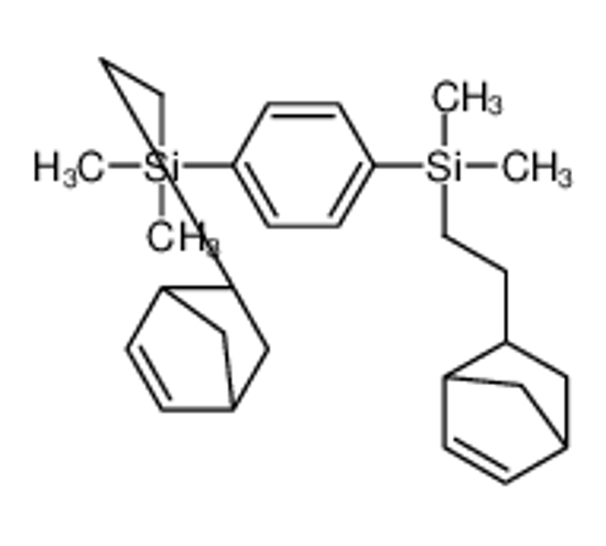 Picture of 2-(5-bicyclo[2.2.1]hept-2-enyl)ethyl-[4-[2-(5-bicyclo[2.2.1]hept-2-enyl)ethyl-dimethylsilyl]phenyl]-dimethylsilane