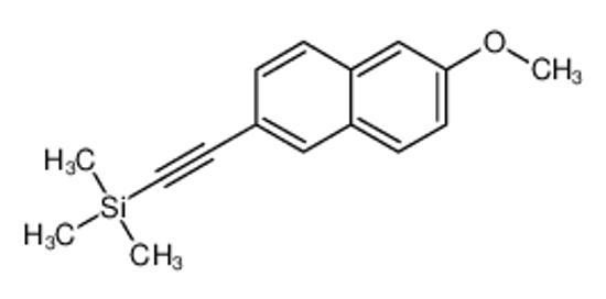 Picture of 2-(6-methoxynaphthalen-2-yl)ethynyl-trimethylsilane