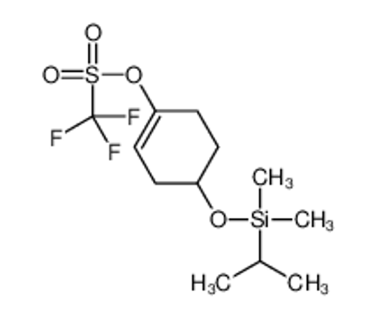 Изображение [4-[dimethyl(propan-2-yl)silyl]oxycyclohexen-1-yl] trifluoromethanesulfonate