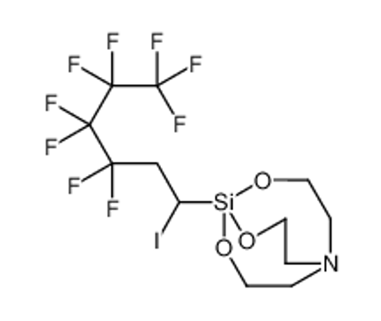 Picture of 5-(3,3,4,4,5,5,6,6,6-nonafluoro-1-iodohexyl)-4,6,11-trioxa-1-aza-5-silabicyclo[3.3.3]undecane