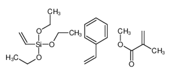 Picture of ethenyl(triethoxy)silane,methyl 2-methylprop-2-enoate,styrene