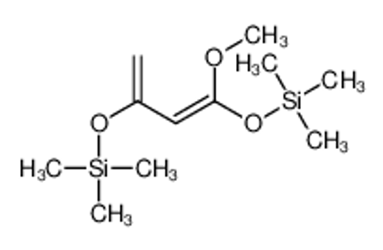 Imagem de (1-methoxy-3-trimethylsilyloxybuta-1,3-dienoxy)-trimethylsilane