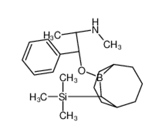 Picture of (1S,2S)-N-methyl-1-phenyl-1-[[(10R)-10-trimethylsilyl-9-borabicyclo[3.3.2]decan-9-yl]oxy]propan-2-amine