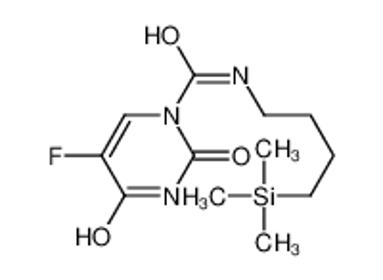 Picture of 5-fluoro-2,4-dioxo-N-(4-trimethylsilylbutyl)pyrimidine-1-carboxamide