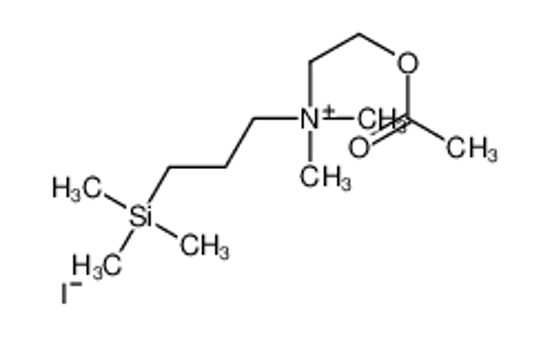 Imagem de 2-acetyloxyethyl-dimethyl-(3-trimethylsilylpropyl)azanium,iodide