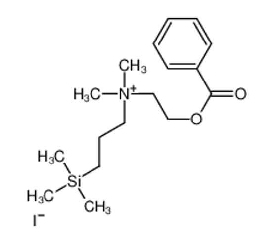 Picture of 2-benzoyloxyethyl-dimethyl-(3-trimethylsilylpropyl)azanium,iodide